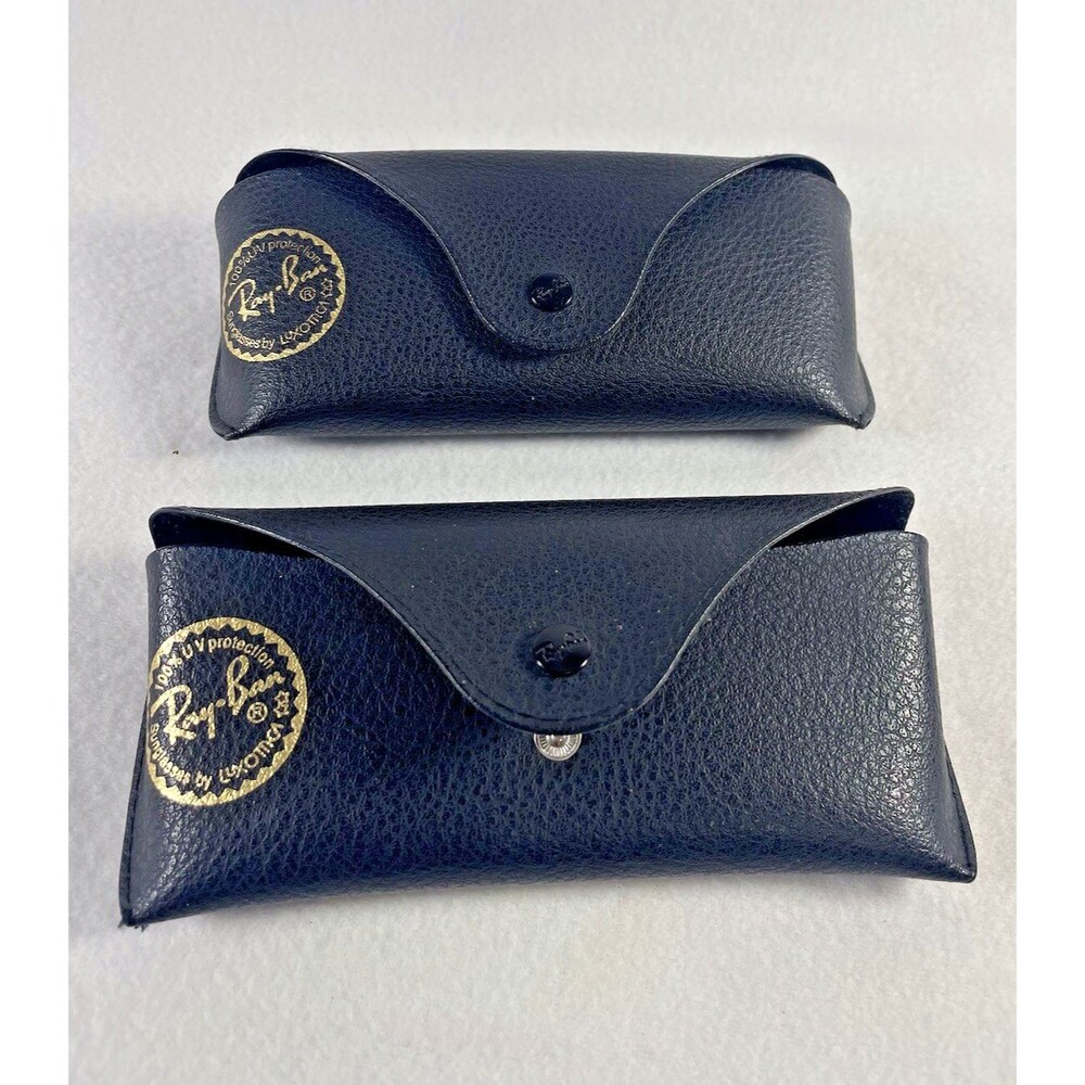 NEW Lot Of 2 Ray Ban Black Glasses Soft Cases NO GLASSES